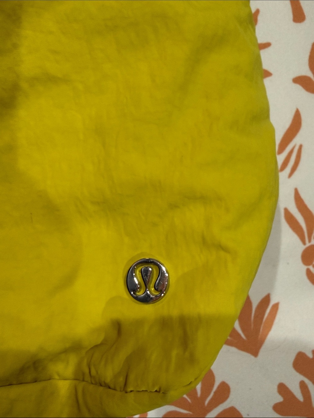 lululemon athletica Bright Yellow Canvas Tote with Removable Strap - Picture 2 of 5